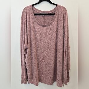 Peace & Pearls Plus Size Soft Cozy Sweater. Side Ties. Size 3X. New.